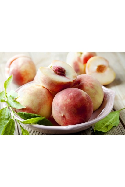 Персик самоплідний Білий лебідь - середній сорт